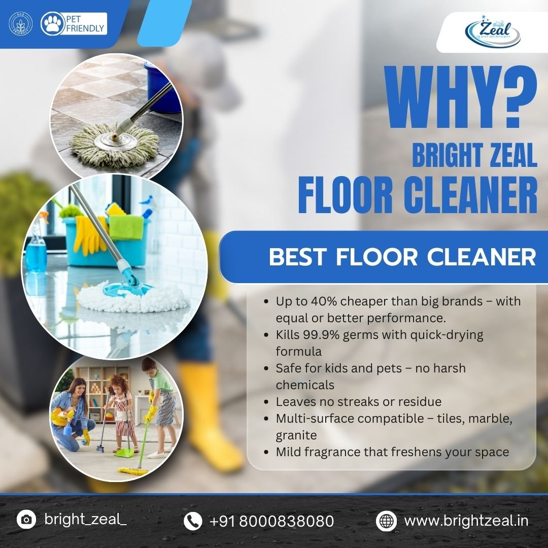 bright zeal floor cleaner slider image